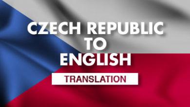 Photo of Czech Translation Services in Dubai UAE 2022